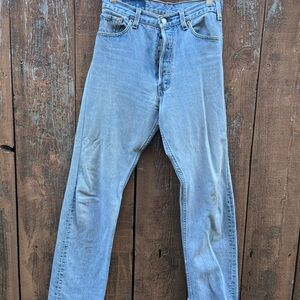 Levi's Blue Boot Cut Jeans Classic Style